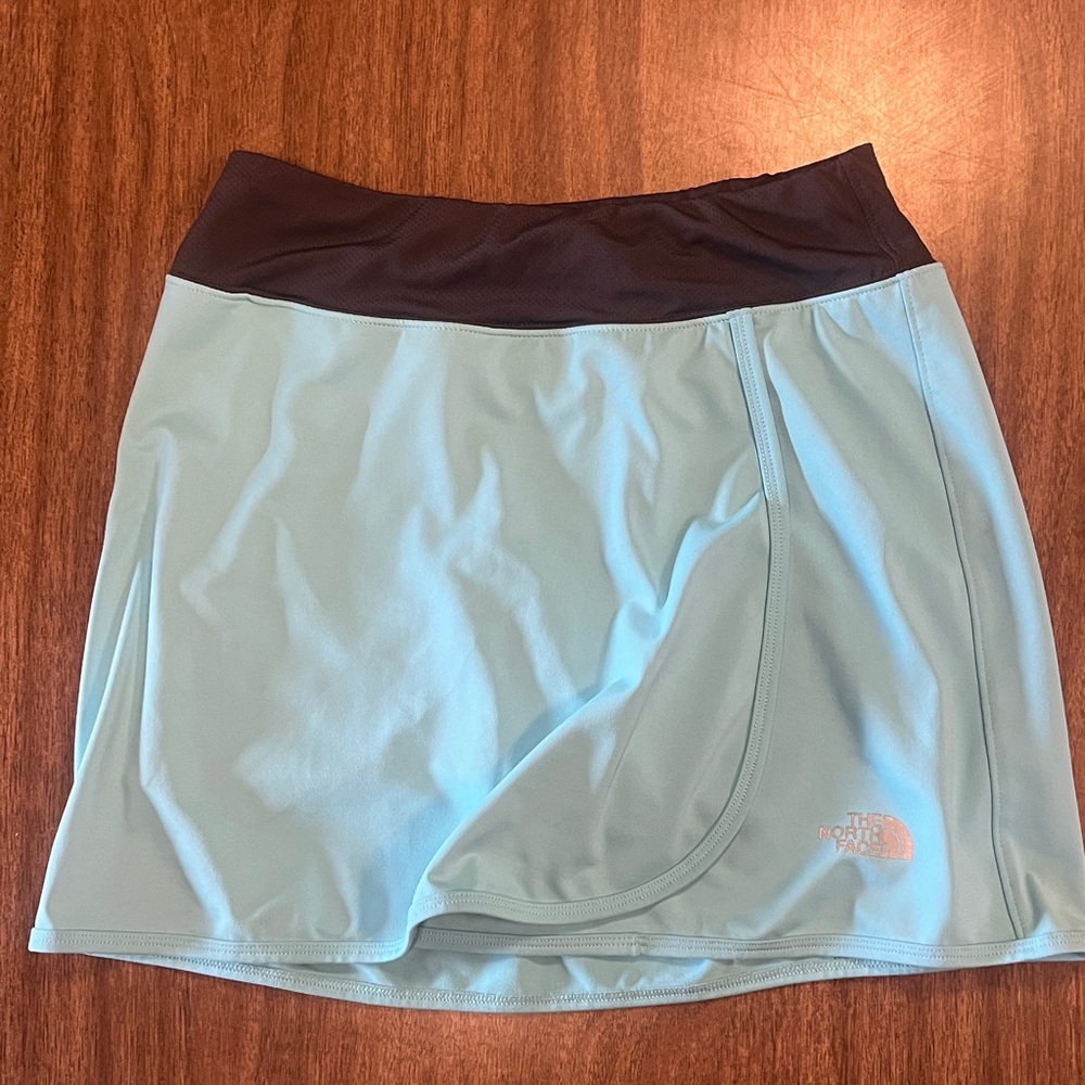The North Face Aqua Skirt with Black Waistband